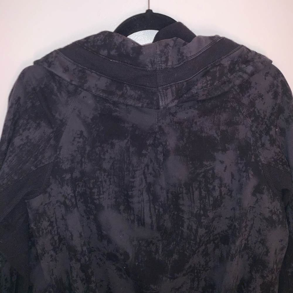 Lululemon To Class Jacket Deep Coal Black Tie Dye - Picture 8 of 8